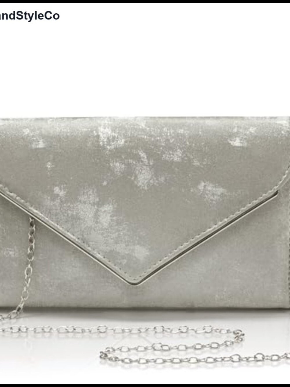 Vegan Leather Flap Evening Clutch Bridal Prom Party Purse
